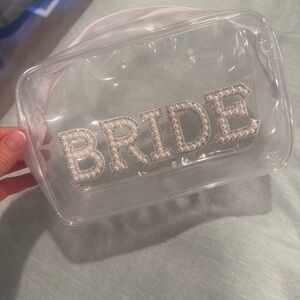 Bride makeup bag
